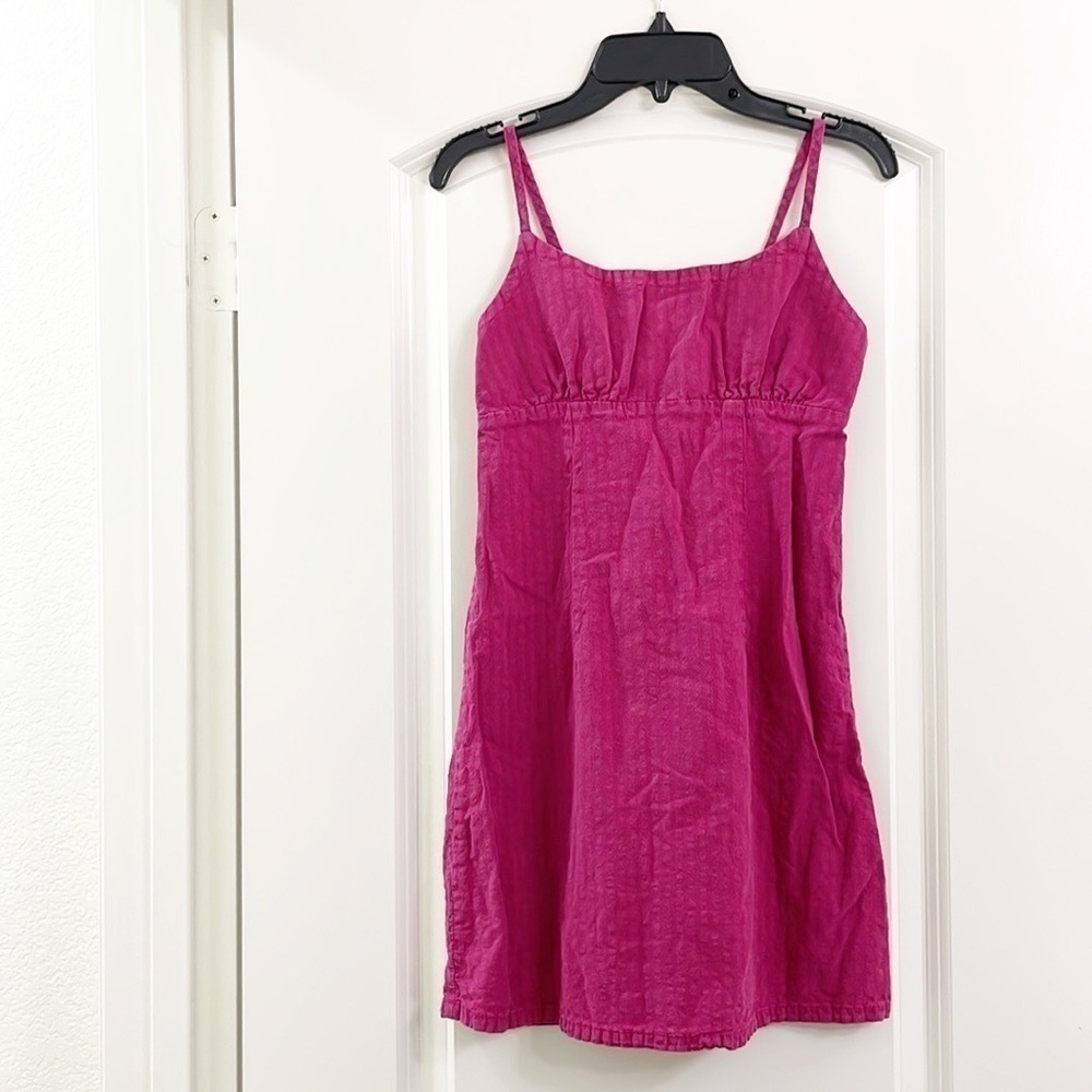 Wild Fable fuchsia cut out mini dress